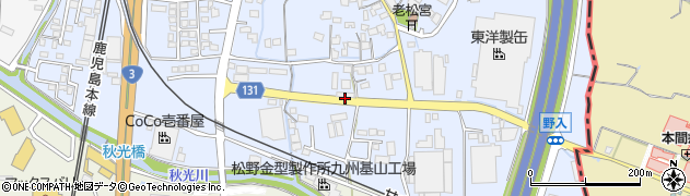 佐賀県三養基郡基山町小倉281周辺の地図