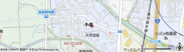 佐賀県三養基郡基山町小倉328-14周辺の地図