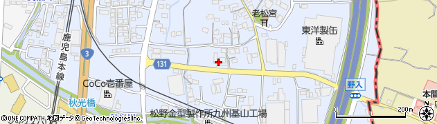 佐賀県三養基郡基山町小倉282周辺の地図
