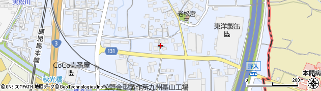 佐賀県三養基郡基山町小倉261周辺の地図