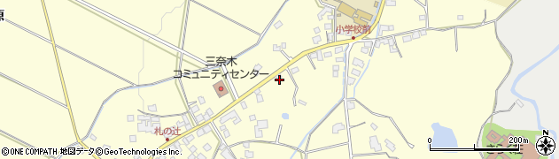 福岡県朝倉市三奈木200周辺の地図