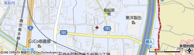 佐賀県三養基郡基山町小倉260周辺の地図