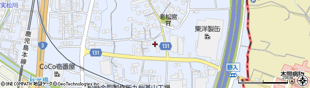 佐賀県三養基郡基山町小倉258周辺の地図