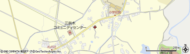 福岡県朝倉市三奈木209周辺の地図