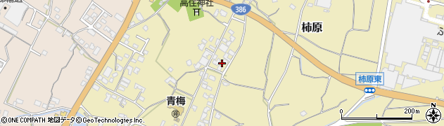 福岡県朝倉市柿原728周辺の地図