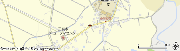 福岡県朝倉市三奈木4578周辺の地図