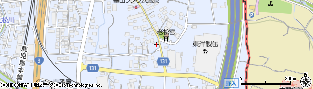 佐賀県三養基郡基山町小倉252周辺の地図