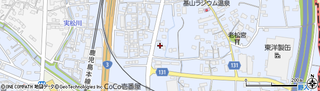佐賀県三養基郡基山町小倉423周辺の地図