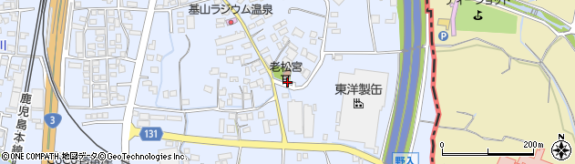 佐賀県三養基郡基山町小倉187周辺の地図