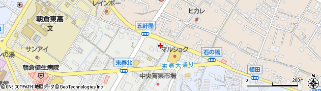 矢野タクシー株式会社　十文字営業所周辺の地図