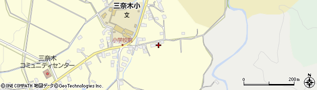 福岡県朝倉市三奈木80周辺の地図
