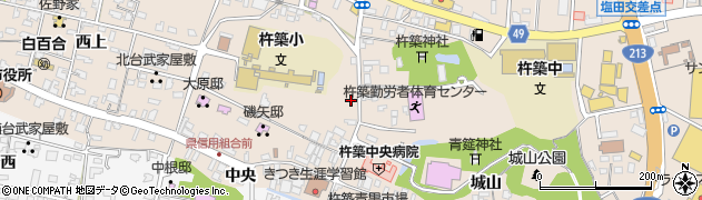 八坂理容所周辺の地図