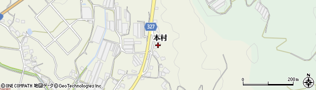 佐賀県唐津市半田本村155周辺の地図