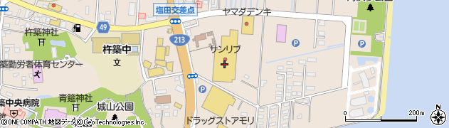 ビューシック・クギミヤ　サンリブ杵築店周辺の地図