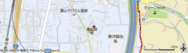 佐賀県三養基郡基山町小倉180周辺の地図