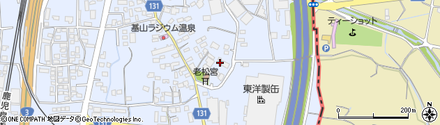 佐賀県三養基郡基山町小倉167-2周辺の地図