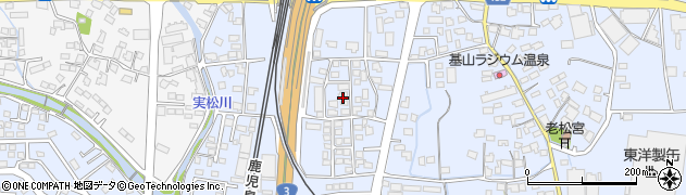 佐賀県三養基郡基山町小倉436-11周辺の地図