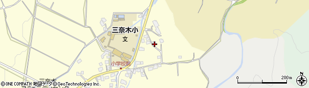 福岡県朝倉市三奈木38周辺の地図