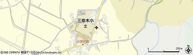 福岡県朝倉市三奈木21周辺の地図