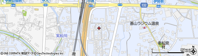 佐賀県三養基郡基山町小倉436-5周辺の地図