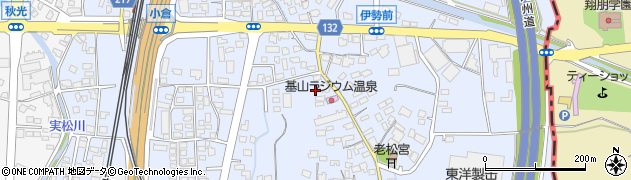 佐賀県三養基郡基山町小倉462周辺の地図