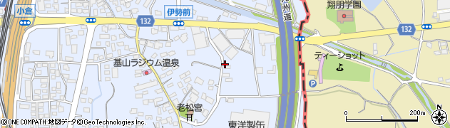 佐賀県三養基郡基山町小倉112周辺の地図