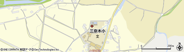 福岡県朝倉市三奈木4614周辺の地図