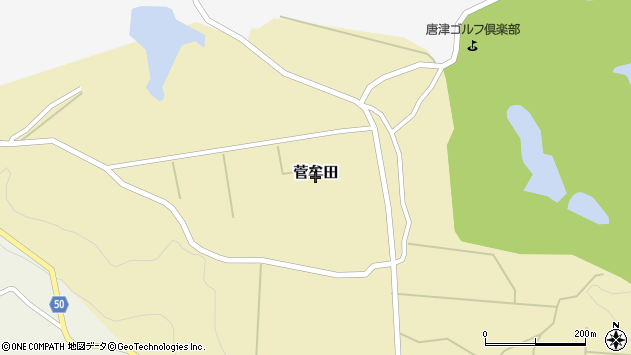 〒847-0882 佐賀県唐津市菅牟田の地図