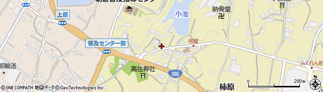 福岡県朝倉市柿原1139周辺の地図