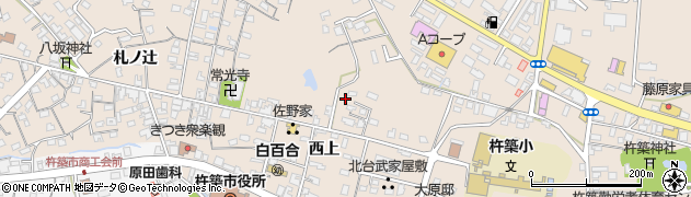 大分県杵築市杵築（北台）周辺の地図