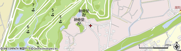 福岡県朝倉市板屋359周辺の地図