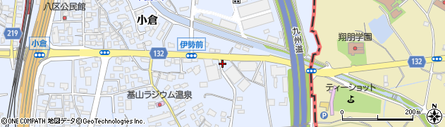 佐賀県三養基郡基山町小倉114周辺の地図
