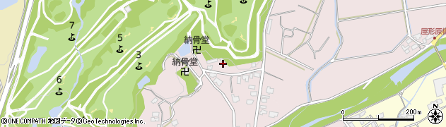 福岡県朝倉市板屋246周辺の地図