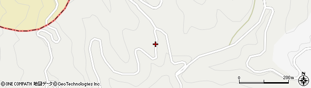 愛媛県西予市野村町坂石2924周辺の地図