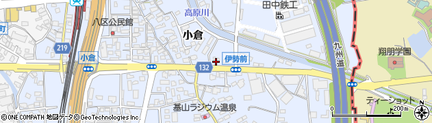 佐賀県三養基郡基山町小倉142周辺の地図