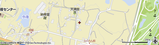 福岡県朝倉市柿原309周辺の地図