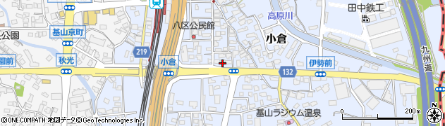 佐賀県三養基郡基山町小倉481-34周辺の地図