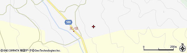 福岡県朝倉市元の目周辺の地図