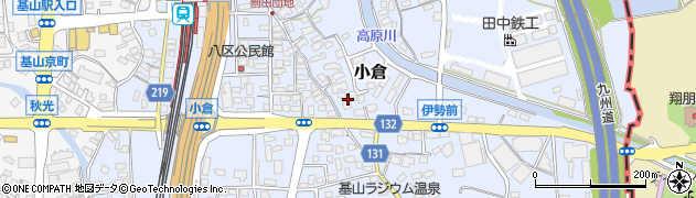 佐賀県三養基郡基山町小倉614-7周辺の地図