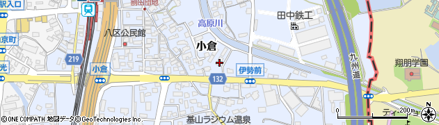 佐賀県三養基郡基山町小倉626-7周辺の地図