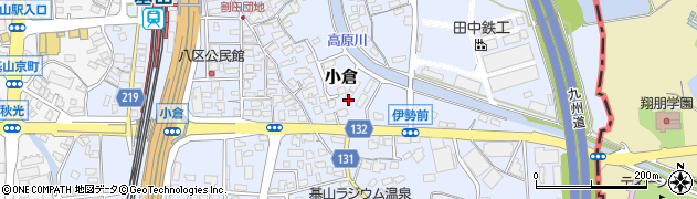 佐賀県三養基郡基山町小倉626周辺の地図