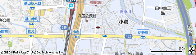 佐賀県三養基郡基山町小倉545-86周辺の地図