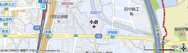 佐賀県三養基郡基山町小倉623-27周辺の地図