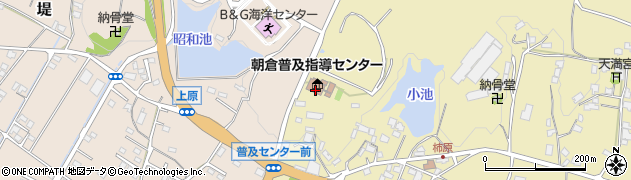 福岡県朝倉市柿原1110周辺の地図
