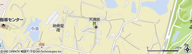福岡県朝倉市柿原507周辺の地図