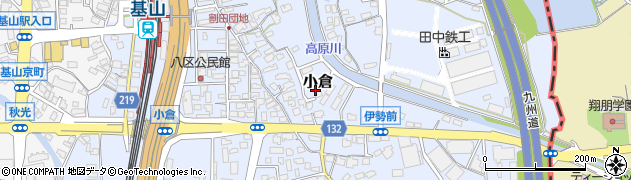 佐賀県三養基郡基山町小倉623-24周辺の地図