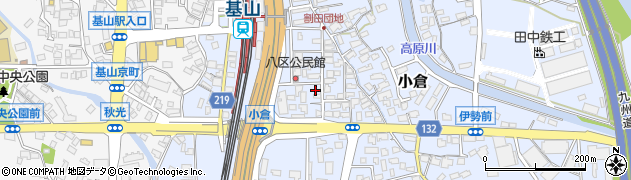 佐賀県三養基郡基山町小倉545-23周辺の地図