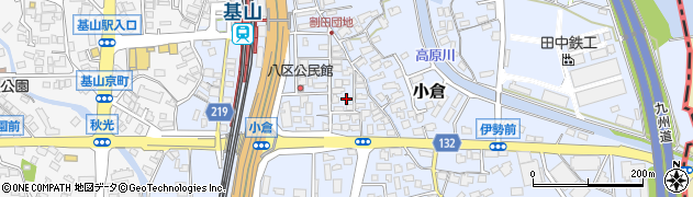 佐賀県三養基郡基山町小倉545-18周辺の地図