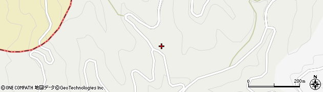 愛媛県西予市野村町坂石2777周辺の地図