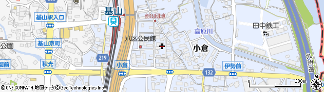 佐賀県三養基郡基山町小倉545-26周辺の地図